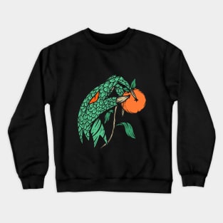 Adam Eve Snake Hand Crewneck Sweatshirt